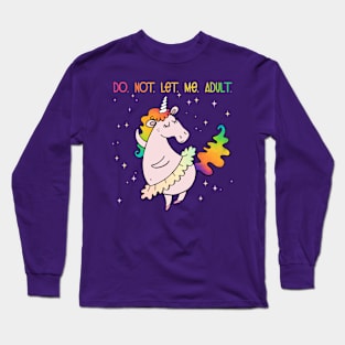 Dancing Unicorn. Long Sleeve T-Shirt